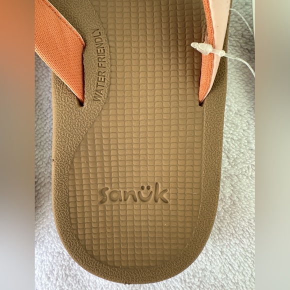 Sanuk Cosmic Shores Peach Sandals Size 7 Quick Drying Water-Friendly - Picture 3 of 10